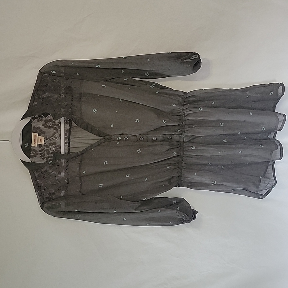 Grey Lightweight Blouse
